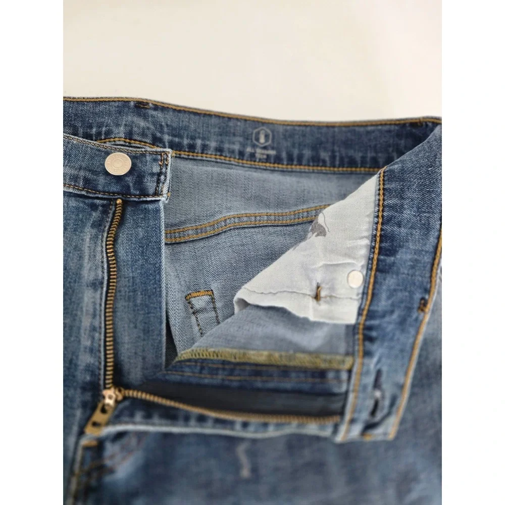 Levis‎ 541 Jeans Mens 33x30 Blue Slim Straight Medium Wash Mid Rise Cotton Blend